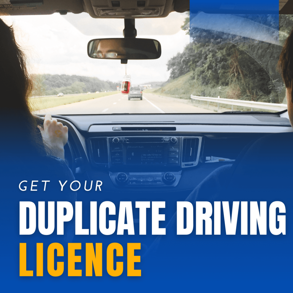 Online Procedure to Apply for a Duplicate Driving Licence